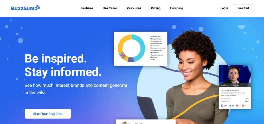 BuzzSumo - Backlink Analysis Tools