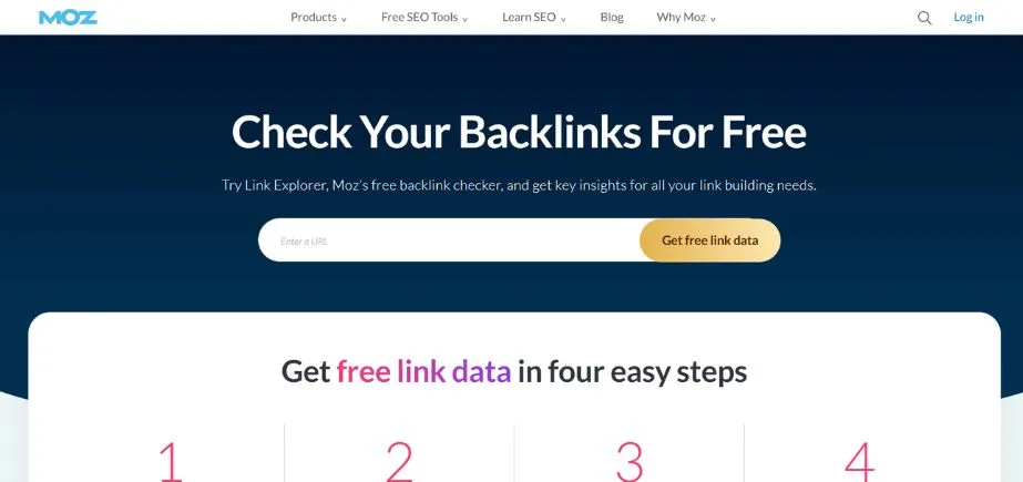 Moz Link Explorer - Backlink Analysis Tools