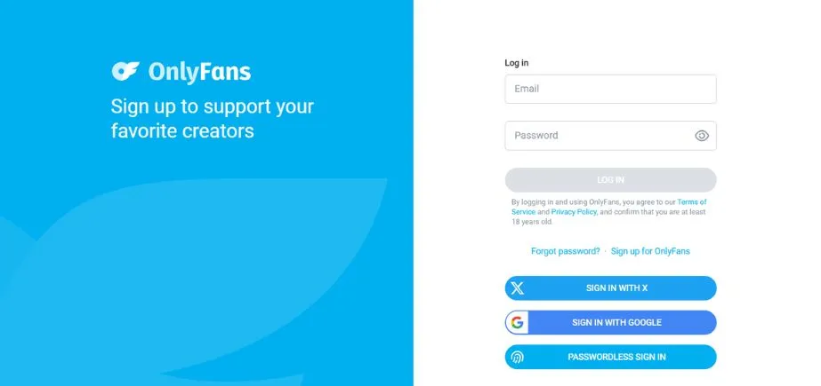 OnlyFans - Content Monetization Platforms