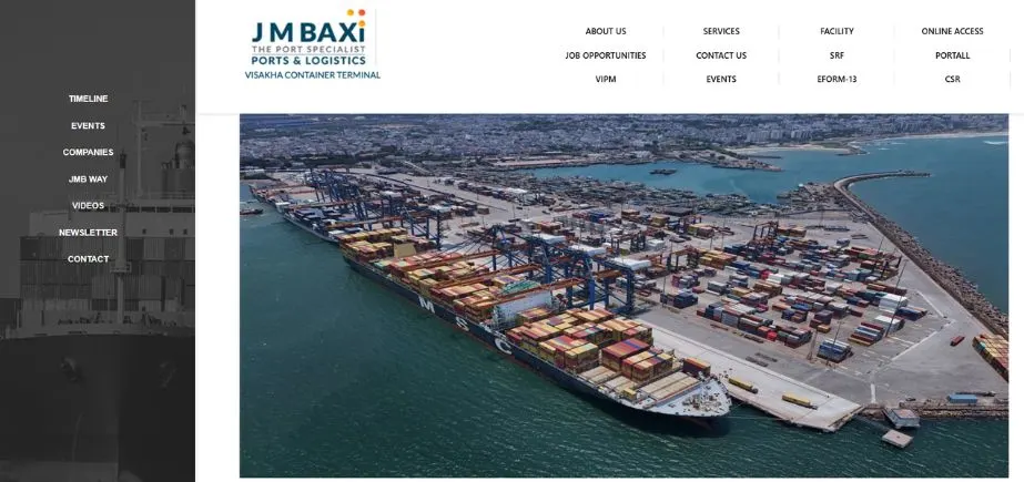 Manufacturing Companies in Vizag - Visakha Container Terminal