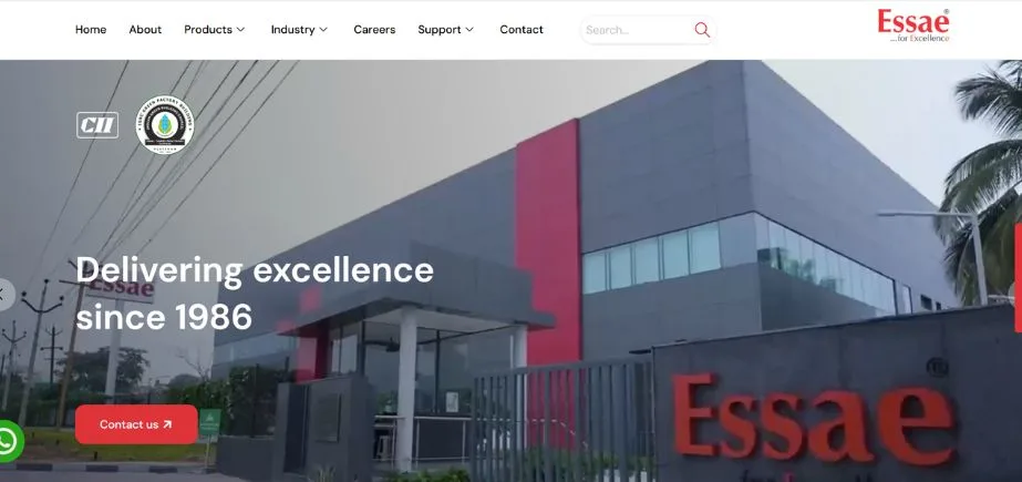 Manufacturing Companies in Salem - essae