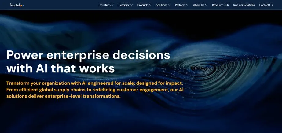 Artificial Intelligence Companies in India - fractal