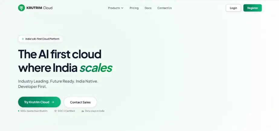 Artificial Intelligence Companies in India - krutrim