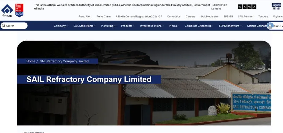 Manufacturing Companies in Salem - sail refractory