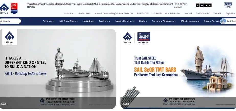 Manufacturing Companies in Vizag - sail