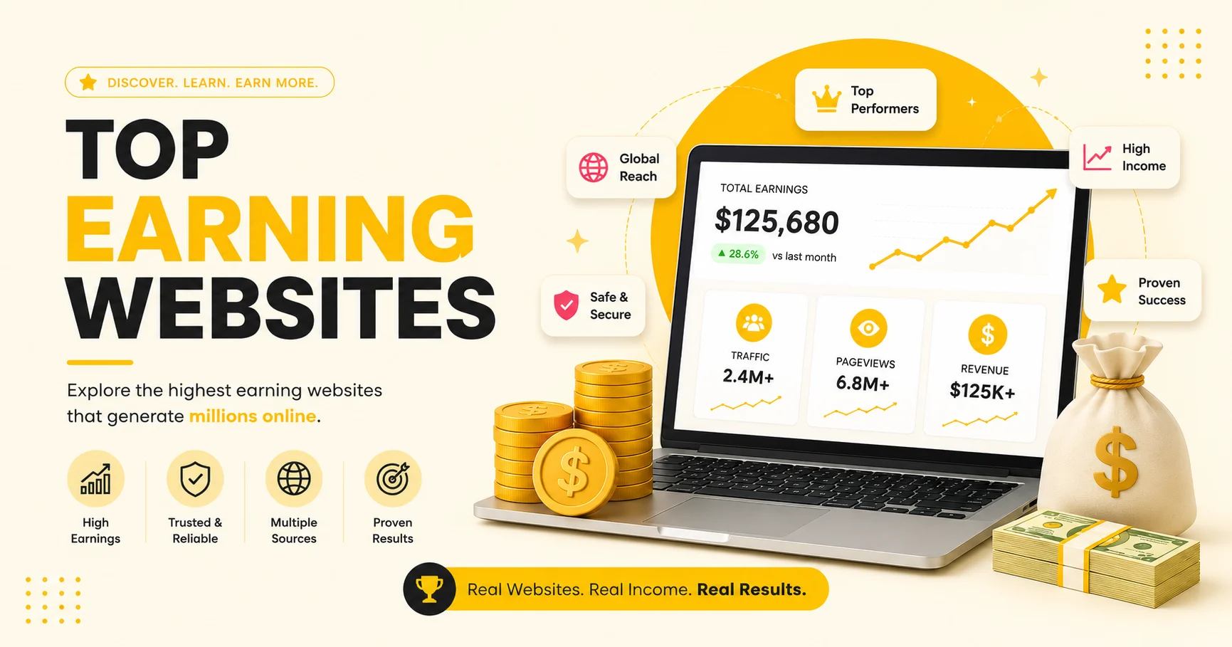 Top Earning Websites