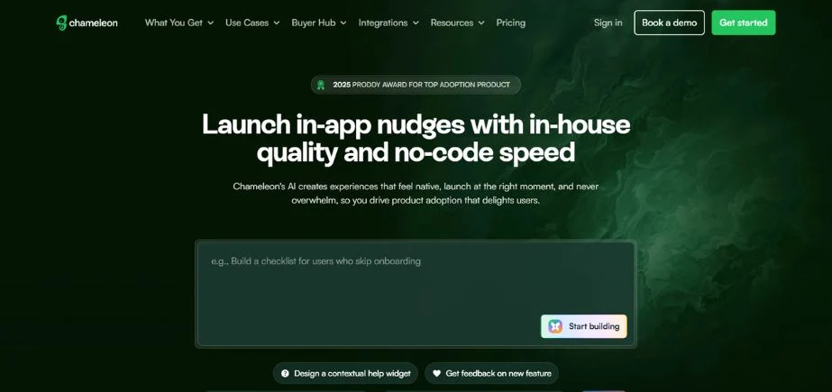 SaaS Onboarding Tools - chameleon