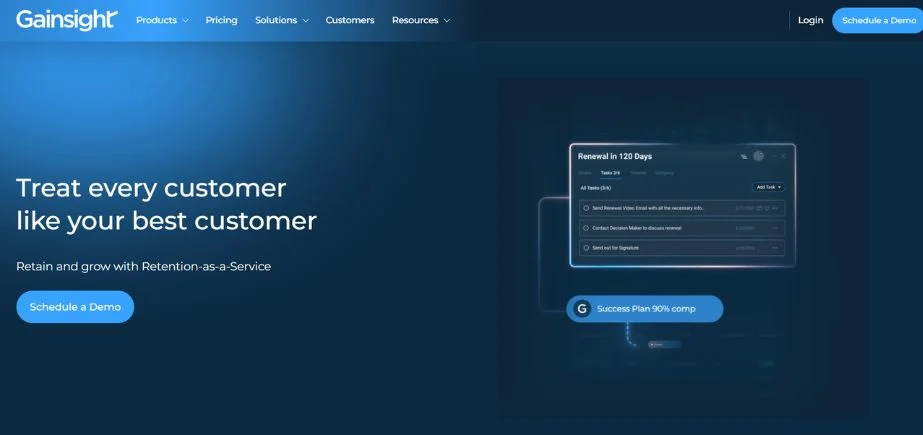 SaaS Onboarding Tools - gainsight
