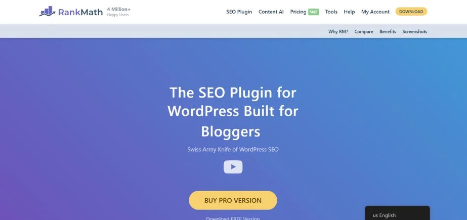 AI SEO Tools For WordPress - Rankmath