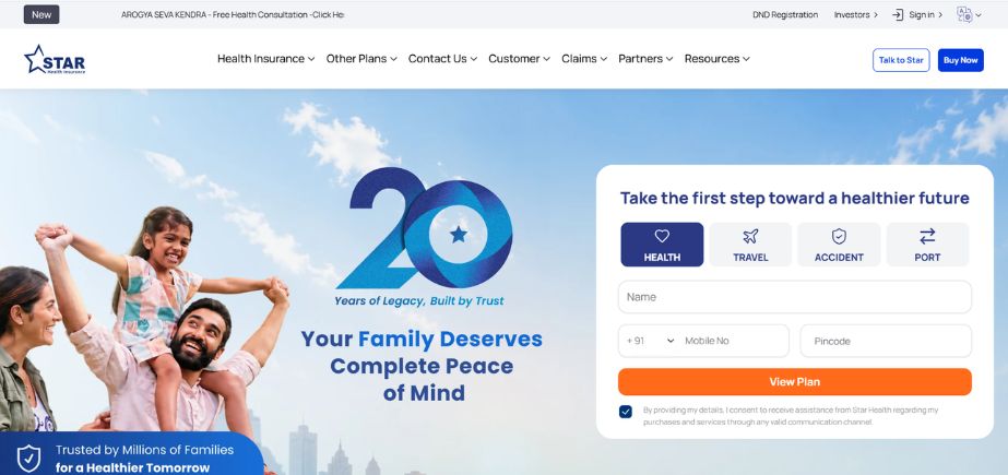 Insurance Companies in India - star