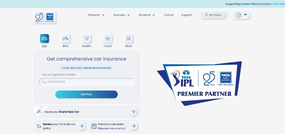 Insurance Companies in India - tata aig