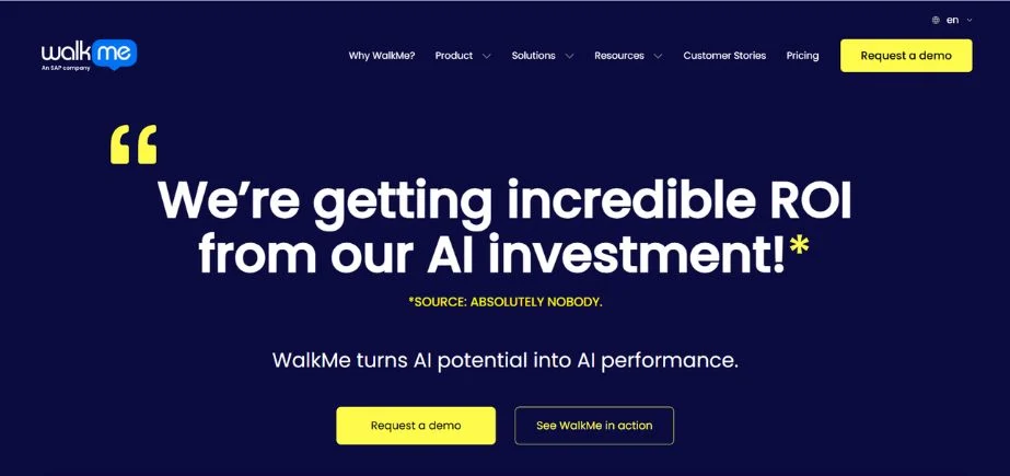 SaaS Onboarding Tools - walkme