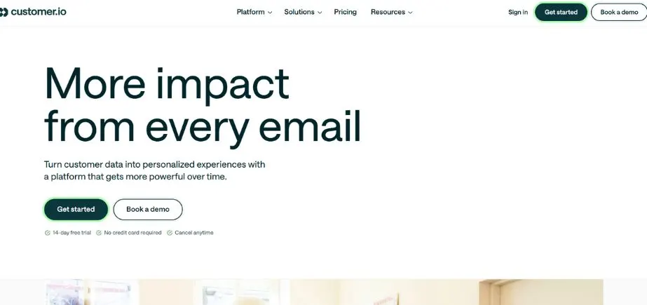SaaS Onboarding Tools - customer.io