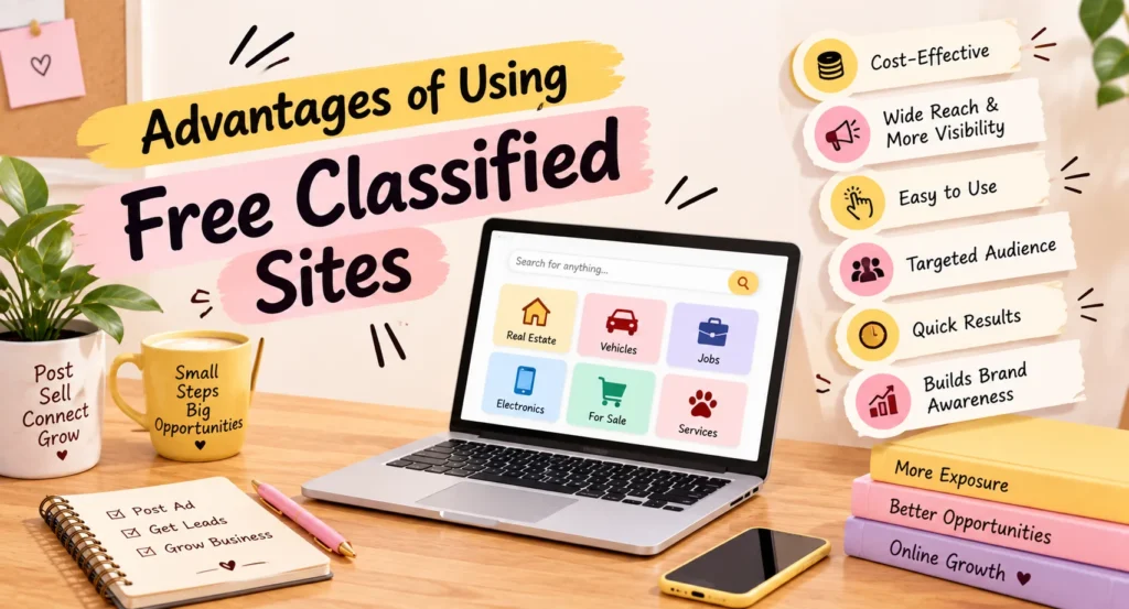 Advantages of Using Free Classified Sites
