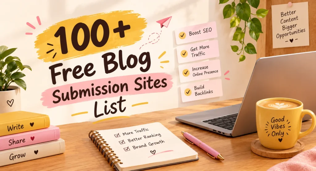 Free Blog Submission Sites List